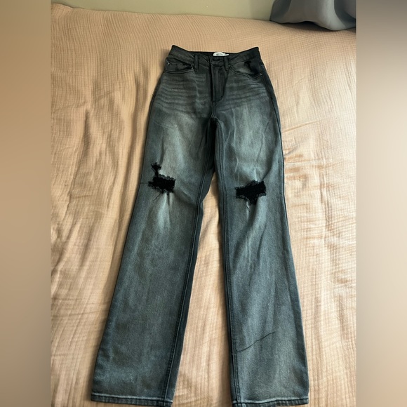 Black/ grey jeans - Picture 2 of 2